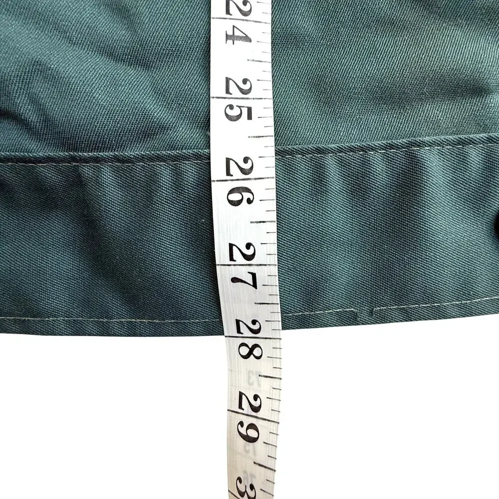 VTG 70s Setlowear Work Jacket Mens M L Green Utility Military Space Mission USA